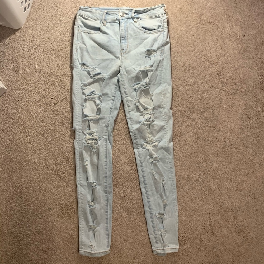 High Rise American Eagle Jeggings